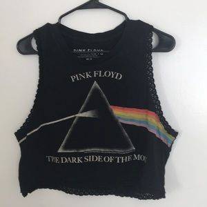 Pink Floyd crop top